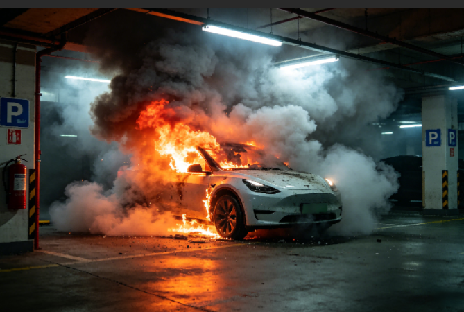 地下车库新能源火灾困局如何破？中旭宏卫以“早期烟雾探测+主动物理隔离”构筑地下安全防线