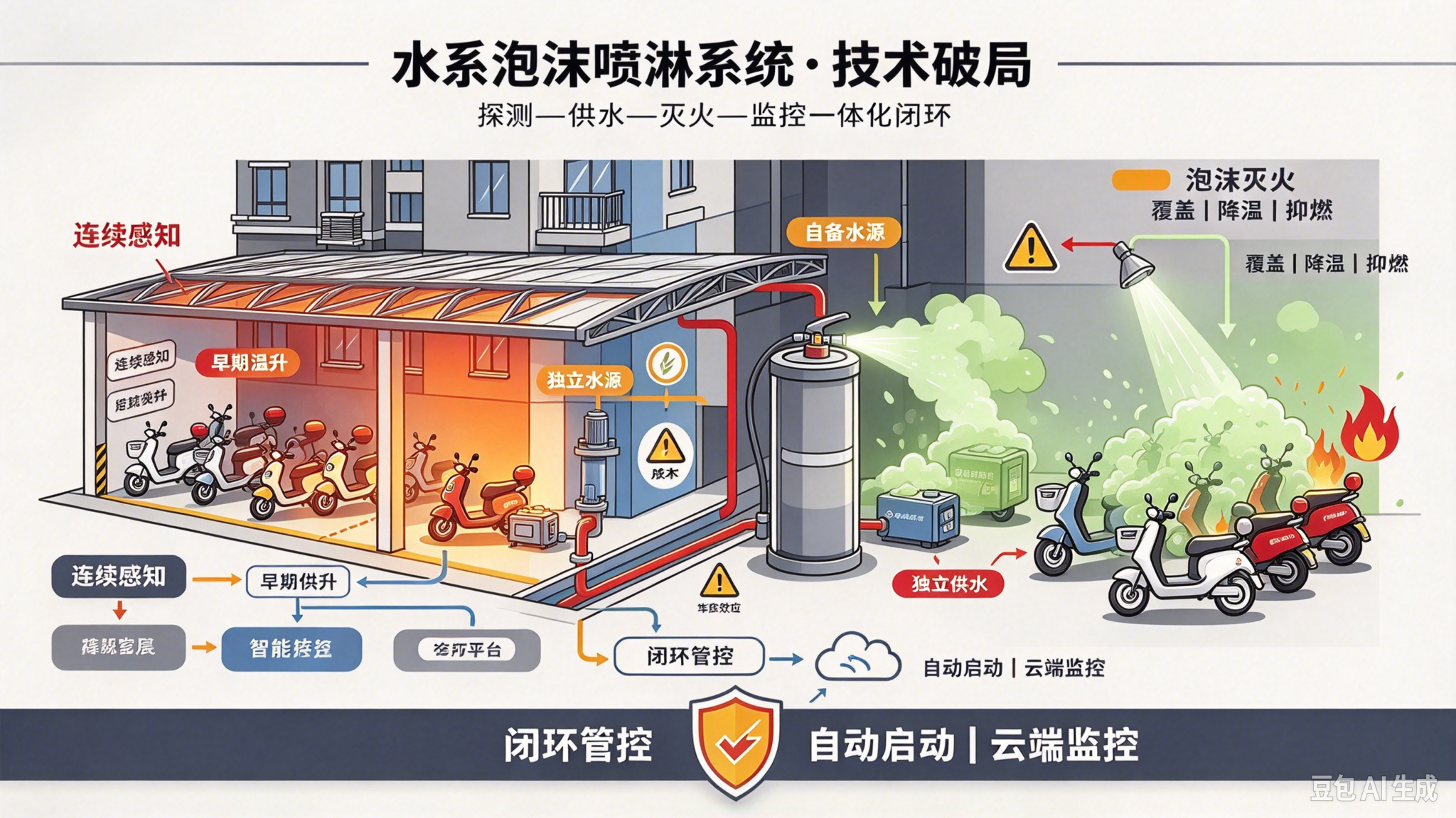 架空层电动车火灾再敲警钟：从杭州“9·23”火情看新能源消防体系的短板与破局